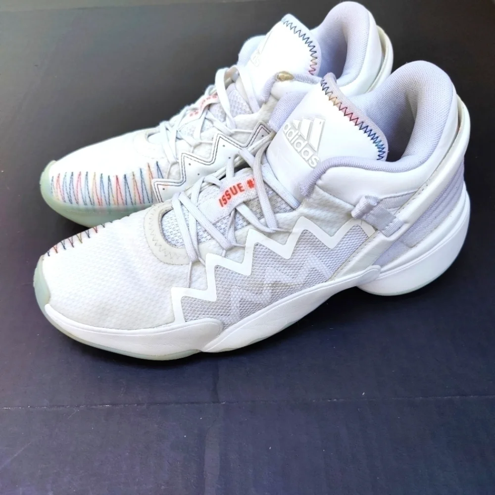 Adidas DON Issue 2 GCA White Sneakers Men's Shoes Size 10